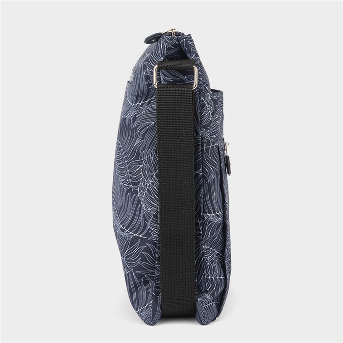 Blue Patterned Crossbody Bag