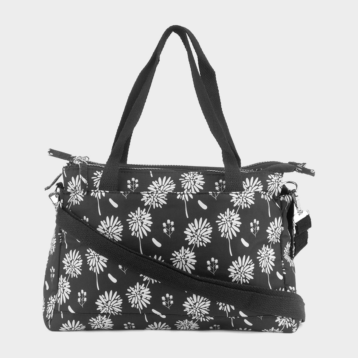 Womens Black & Cream Bag