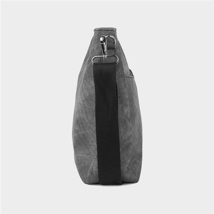 Womens Grey Crossbody Bag