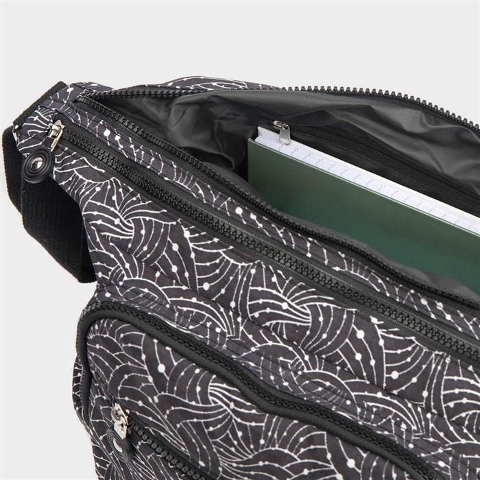Womens Black Crossbody Bag