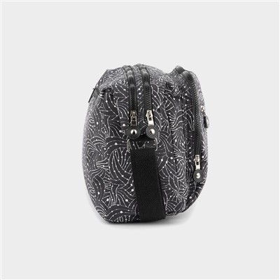 Womens Black Crossbody Bag