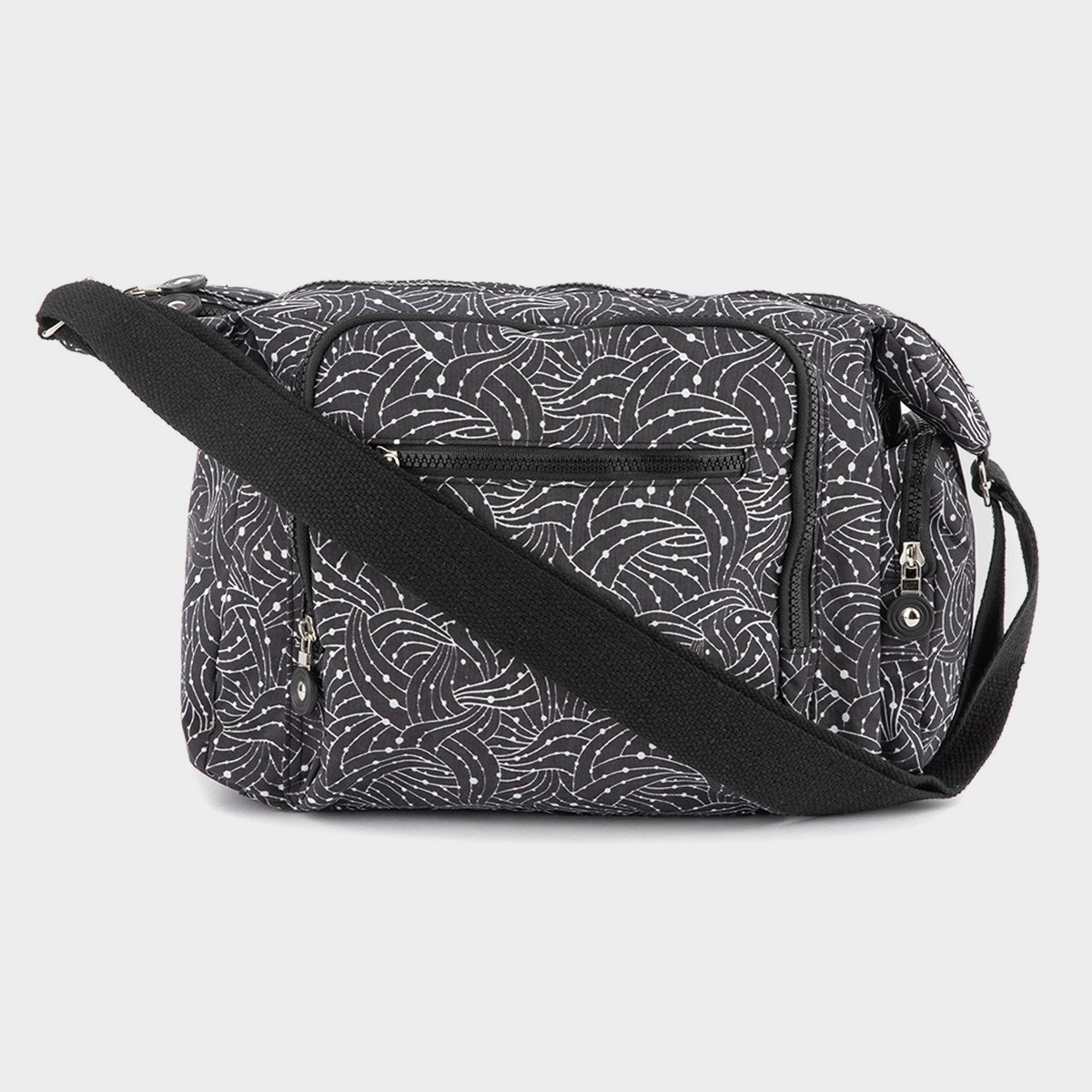 Womens Black Crossbody Bag
