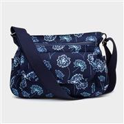 Blue Floral Cross Body Bag (Click For Details)