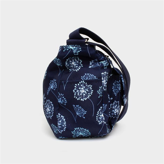 Blue Floral Cross Body Bag