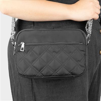 Francey Womens Black Bag