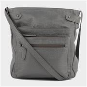 Lilley Womens Grey Cross Body Bag (Click For Details)