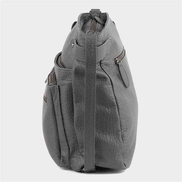 Women's Grey Crossbody Bag