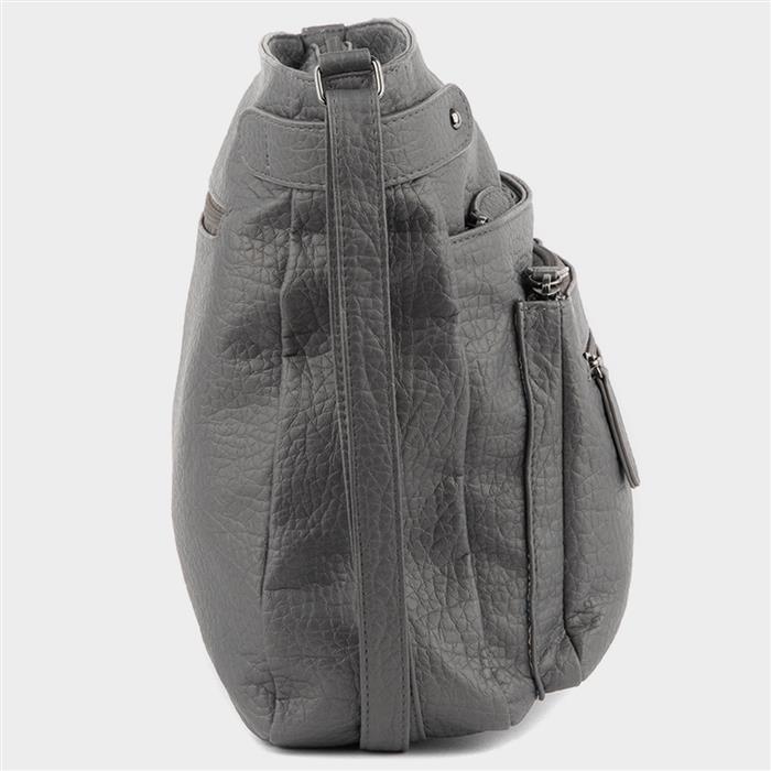 Women's Grey Crossbody Bag