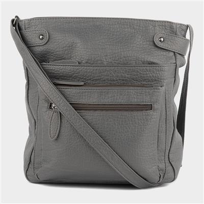 Felicity Womens Grey Cross Body Bag