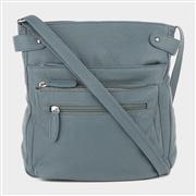 Lilley Womens Blue Cross Body Bag (Click For Details)