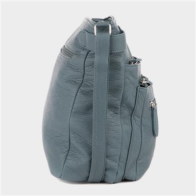 Felicity Womens Blue Crossbody Bag