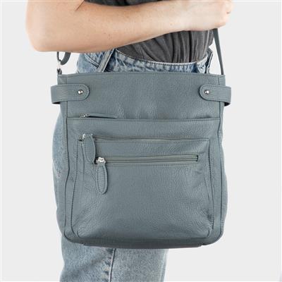 Felicity Womens Blue Crossbody Bag