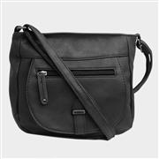 Lilley Womens Black Cross Body Bag (Click For Details)