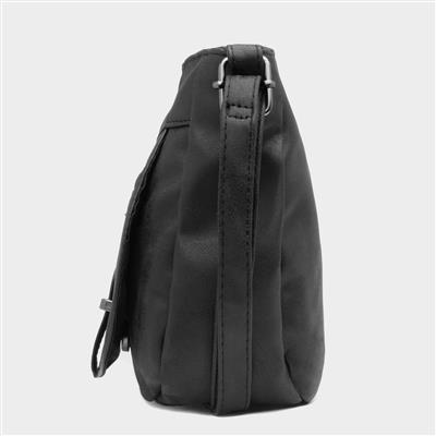 Celia Womens Black Cross Body Bag