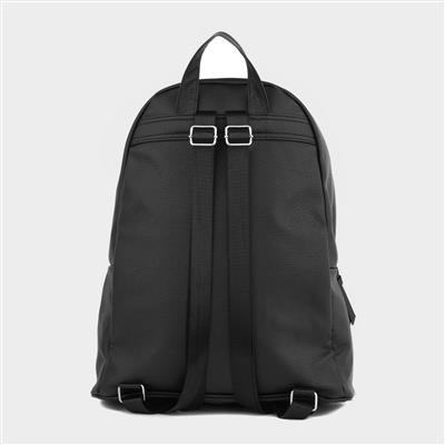 Kendal Black Zip Backpack
