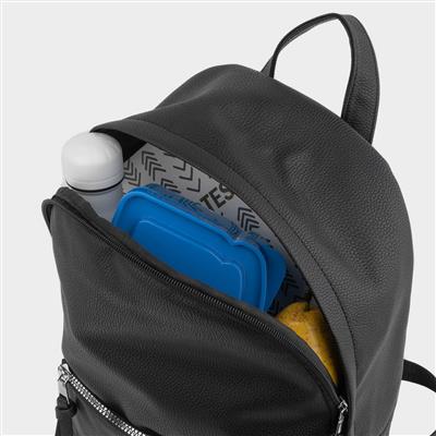 Kendal Black Zip Backpack