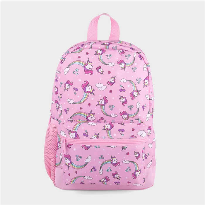 Kids Pink Unicorn Backpack
