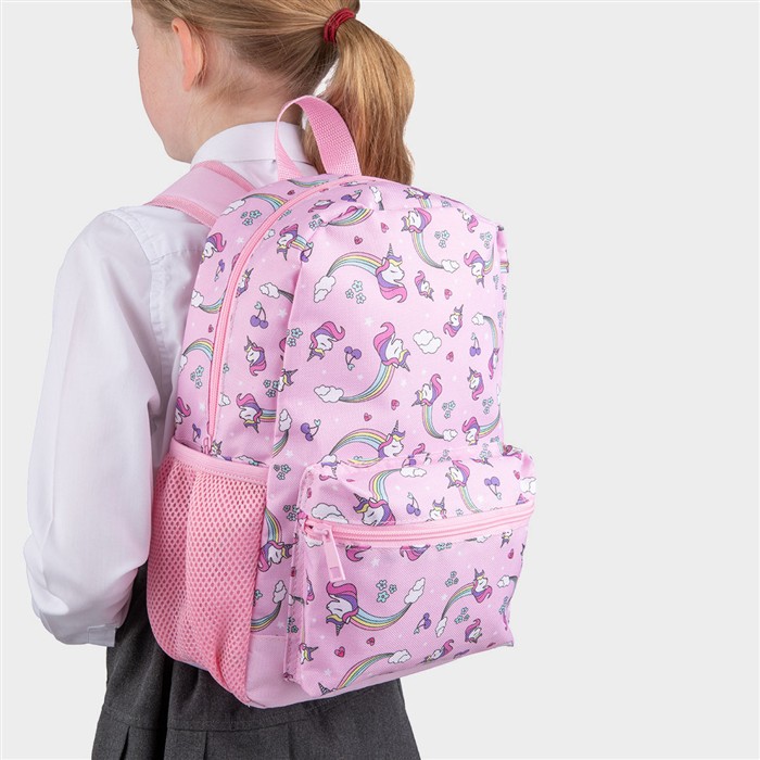 Kids Pink Unicorn Backpack