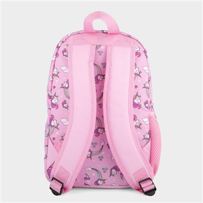 Hexham Kids Pink Unicorn Backpack