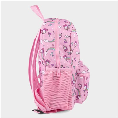 Hexham Kids Pink Unicorn Backpack