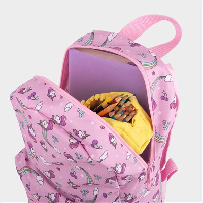 Hexham Kids Pink Unicorn Backpack