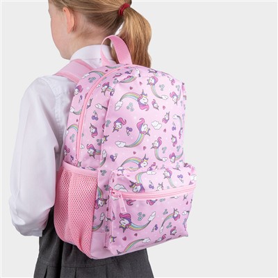Hexham Kids Pink Unicorn Backpack