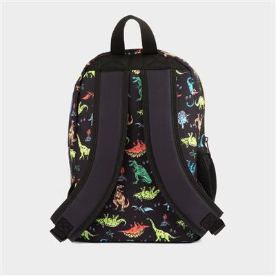 Hexham Multi Coloured Dinosaur Print Back Pack