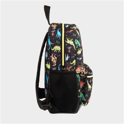 Hexham Multi Coloured Dinosaur Print Back Pack