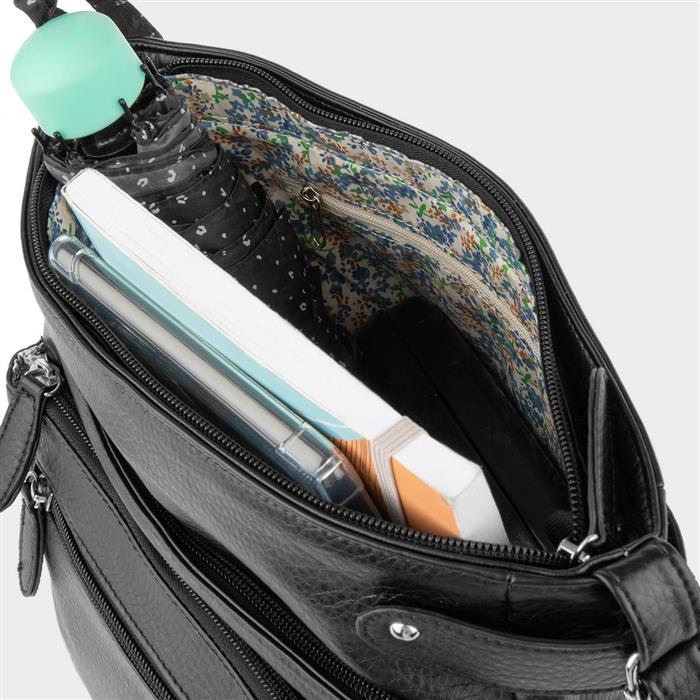 Women's Black Crossbody Bag