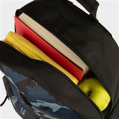 Blue & Multi-Coloured Camo Backpack