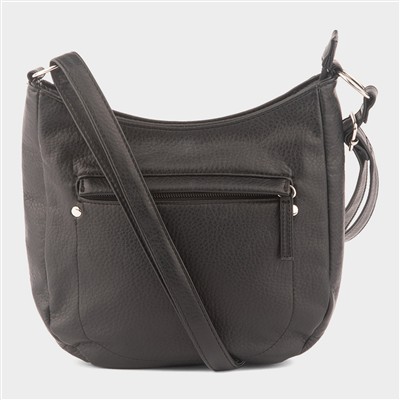 Floella Womens Black Cross Body Bag