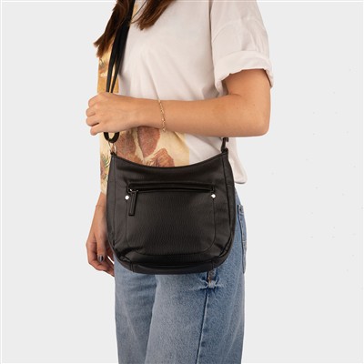 Womens Black Cross Body Bag