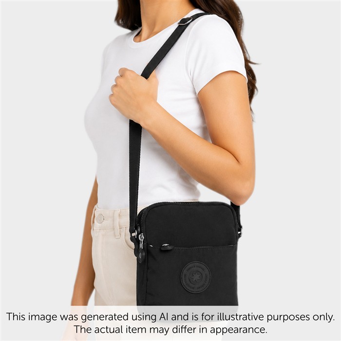 Black Multi Pocket Camera Bag