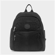 Lilley Stamford Black Zip Up Backpack (Click For Details)