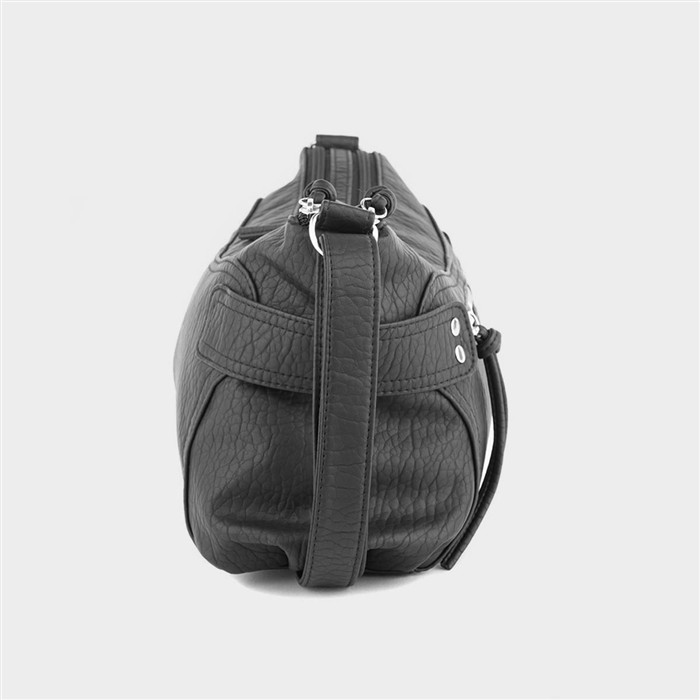 Womens Black Crossbody Handbag