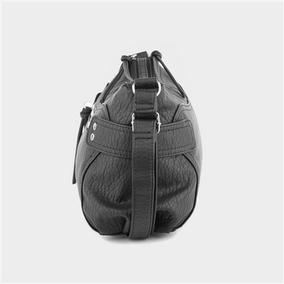 Womens Black Crossbody Handbag