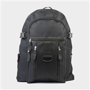 Earby Black Backpack with Multi Pocket (Click For Details)
