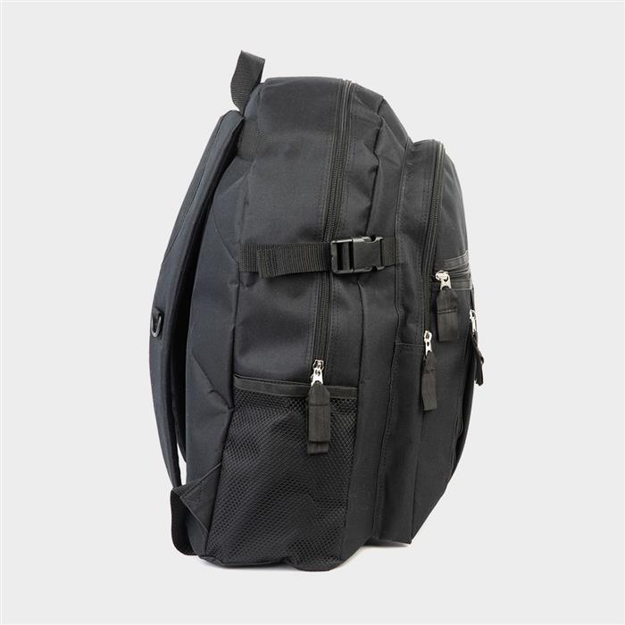 Black Backpack with Multi Pocket
