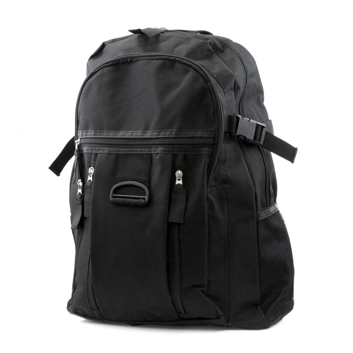 Black Backpack with Multi Pocket90480 Shoe Zone