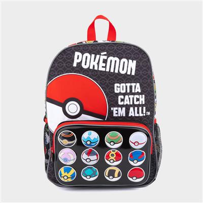 Kids Black Backpack