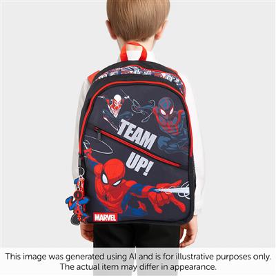 Sports Kids Black Backpack