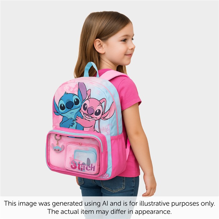 Kids Pink & Blue 3 Piece Backpack