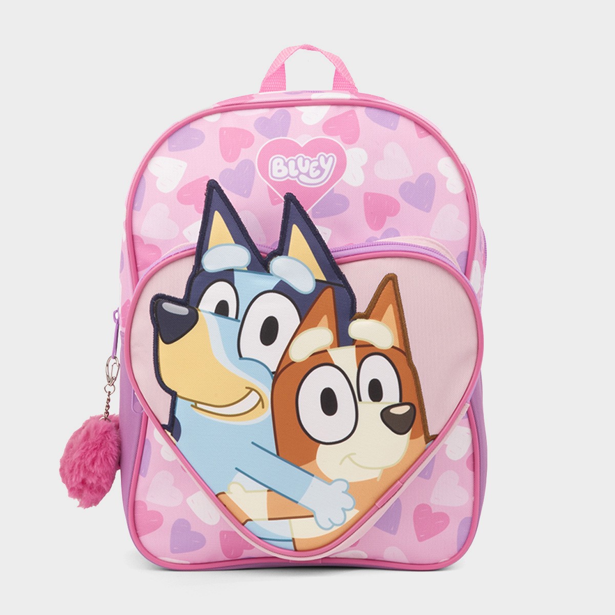 Kids Pink Hearts Backpack