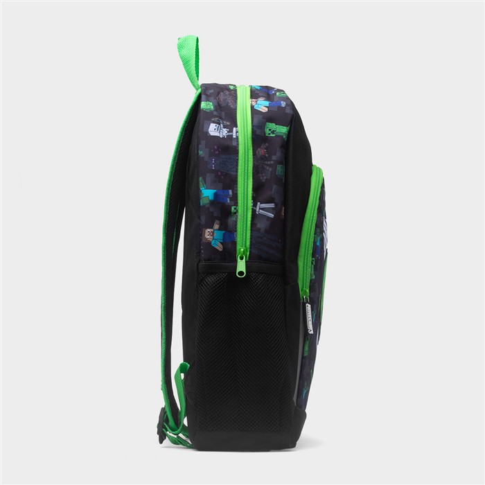Kids Black Character Backpack