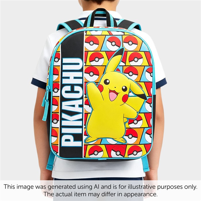 Kids Mutli Pikachu Character Backpack