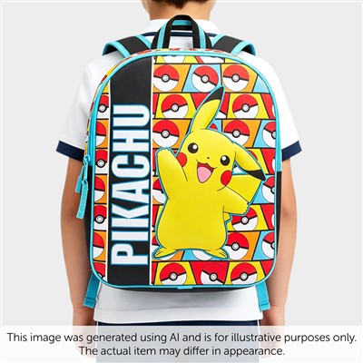 Kids Mutli Pikachu Character Backpack