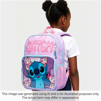 Kids Purple Character Backpack