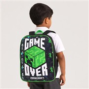 Minecraft Kids Green & Black Character Backpack (Click For Details)
