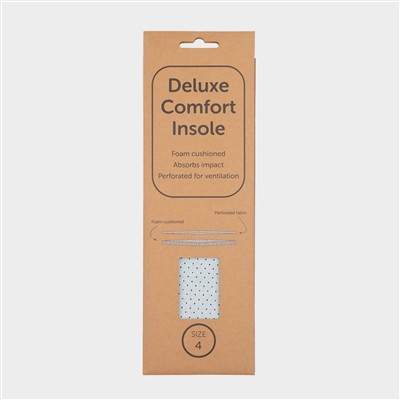Bingley Deluxe Comfort Insole Size 4