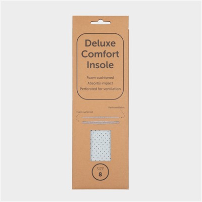 Bingley Deluxe Comfort Insole Size 8